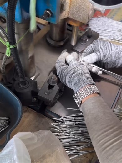 How a cable seal is made 🔥 Stamp → Crimp → Inject → DONE. Steel strength   plastic protection = zero tampering. Perfect for trucks, containers, cargo & more. Built to secure. Built to last. 💪 #cableseal #securityseal #factoryvideo #manufacturing #logisticslife #fyp