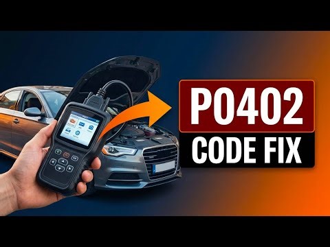 How To Fix P0402 Code - EGR Excessive Flow Detected Rough Idle Fix