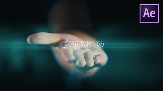 Hand Logo Reveal