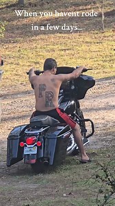 come outside to see... Husband is having throttle withdrawals... #throttle #motorcycle #harleydavidsonlifestyle #harleydavidson #bikelife | Life On Two Wheels