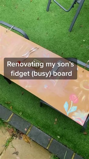 psa he loves it and he can’t stop playing with it #craftymoms #renovationtips #momsoftiktok