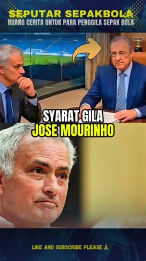 MOURINHO ULTIMATUM REAL MADRID 😱😂