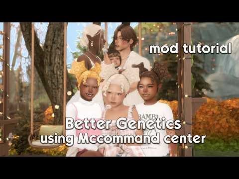 Better Sim Genetics using MC Command Center | Sims 4 mods