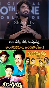 గుండమ్మ కథ మిస్సమ్మ లాంటి సినిమాలు మరచిపోలేము..! #nandamuritarakaramarao #akkineninagarjuna #shorts