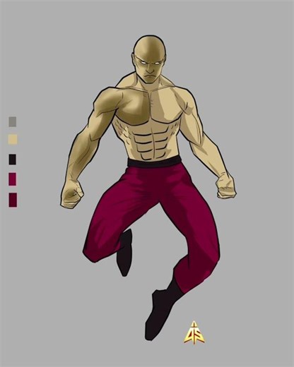 Speed paint of Character design concept. #comics #manga #characterdesign