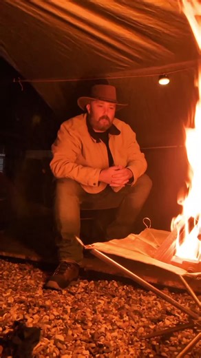 Swag Camping Sneak Peak. #swag #camping #relax #fire #country @Burke&WillsUK