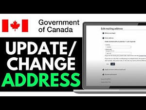 How to Change/Update Your Address With The CRA 2025 (QUICK & EASY)