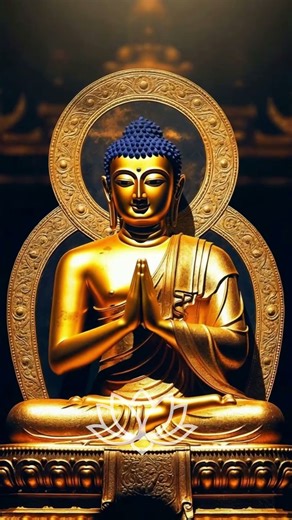 静寂に咲く蓮と仏の光｜仏さま | 仏教 | 瞑想 | 悟り