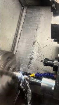 Making washers #haas #cnc #usa #cncmachine #buildingadream #youtuber #youtubeshorts #youtube