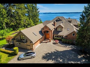 Magnificent 5 Acre Waterfront Estate in Gig Harbor WA