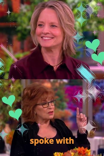 Joy Behar Halts The View LIVE After Emotional On Air Clash With Jodie Foster #viralinterview
