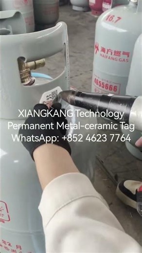 XIANGKANG Permanent Metal-ceramic #Cylinder #Tracking Tag-Riveting Processing(vickie@czxkdz.com)