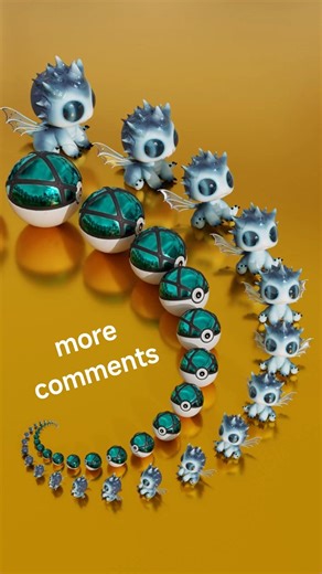 Infinite Hypnotic Spiral Dragon Pokemon | 3D Loop Animation #pokemon