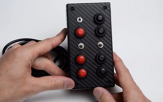 简易模拟赛车控制盒制作教程