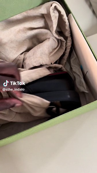 Black Gucci Shoes in Elegant Presentation