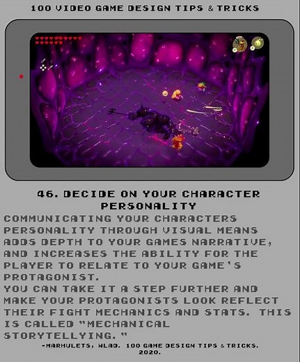 100 Video Game Design Tips & Tricks: 46 #zelda, #echoesofwisdom #characterdesign