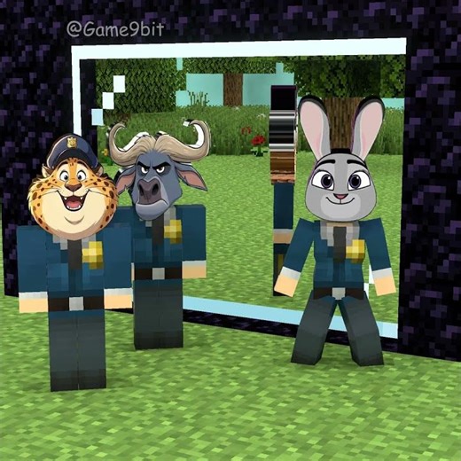 The Magic Mirror | Chief Bogo vs. Fabienne Growley and Sprunki Hopps 👍😁