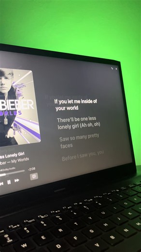 One Less Lonely Girl lyrics - Justin Bieber