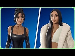 ALL Kim Kardashian Fortnite Cosmetics Showcased!