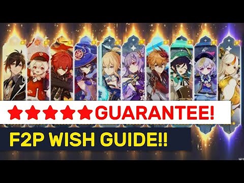 How To Get The MOST ★★★★★ Characters As F2P! | Genshin Impact