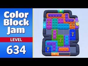 Color Block Jam Level 634 | Every Puzzle Solved! 🎯