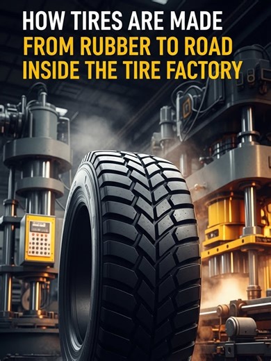 From Raw Materials to Finished Product How Tires Are Made #chocolate #factory #howitsmade #foodprocess #satisfying #manufacturing #industrial #veo3 #HowChocolateIsMade #ChocolateFactory #FoodManufacturing #HowItsMade #FactoryProcess #ChocolateMaking #IndustrialProcess #ModernFactory #Automation #Satisfying #Educational #Documentary #BehindTheScenes