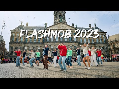 Flashmob on the Dam (Amsterdam) | 2023