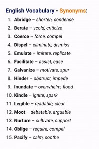 377K views · 3.9K reactions | English Vocabulary: synonyms: legible - readable, clear https://youtube.com/@timtimtv1125 #English #vocabulary #synonyms #knowledge #virals | Tim Tim TV | Facebook