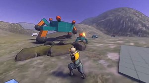 入侵者3D（早期演示视频）：位置 旋转 PID 控制器测试