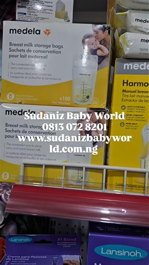 Every breastfeeding journey deserves the best support. From breast pumps to breast milk storage bags, bottles, nursing accessories and more , our shelves are fully stocked with trusted brands like Medela, Evenflo, Lansinoh & Tommee Tippee to make your motherhood journey easier and more comfortable. At Sudaniz Baby World, we don’t compromise on quality. You will always get the best, original and reliable breastfeeding essentials in one place. 📍Visit us today or send us a DM to shop. Sudaniz Baby