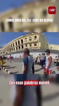 🚨🇨🇺 CINCO AÑOS DEL 11J | el día que Cuba perdió el miedo y gritó libertad.
