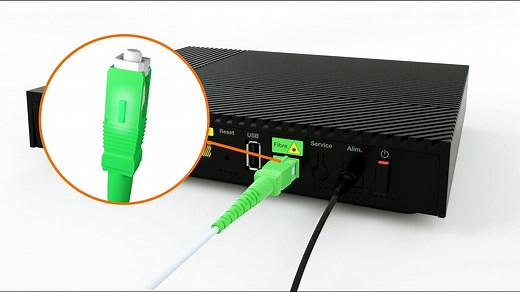 Installer la Livebox 5 avec la Fibre d'Orange - Vidéo Dailymotion