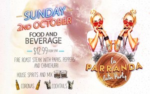 8.1K views · 43 reactions | The warm South America vibe is getting ready for the long weekend!!! | Fridays Riverside | Facebook