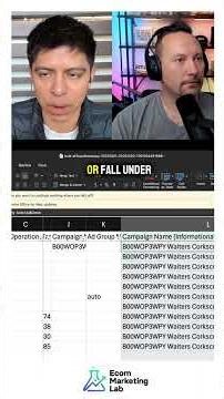 Amazon PPC Bulk File Tutorial 📊 How to Filter & Read Auto Campaigns 🚀