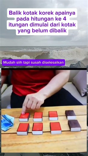 Balikkan kotak korek api #vidioshorts #shortvideo #idealis92 #masterlogika #feedshorts