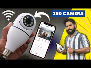 Bulb Camera 360 | 24 घंटे चलने वाला Bulb Holder CCTV Camera 360 Review