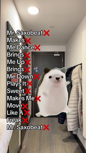 Dancing Hedgehog: Mr. Saxobeat