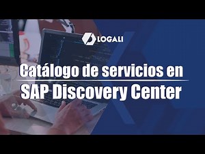Catálogo de servicios en SAP Discovery Center