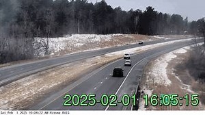 11:09 AM Saturday 2/1 going from Clear to 1/4-1/2 mile visibility! Brief periods of rapid reductions in visibility are being observed in the Brainerd Lakes region over the last hour. from MnDOT Road Camera. Be aware of these conditions for any travel today! Note - Green times are (Zulu/UTC/Greenwich Mean Time. | US National Weather Service Duluth Minnesota