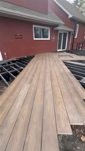 Well, we’re in it now. #deckdesign #deckbuilding #landscapedesign #landscaping #CarpentryWork | Wood Bully