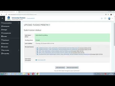 Video Cara Mengupload Tugas di LMS UT