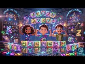 Palindrome Song | Fun Educational Song for Kids | Parents | Students | Learn Palindromes