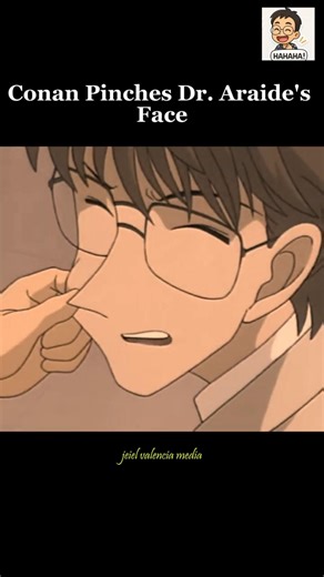 Conan having trust issues in the most awkward moments hahaha #detectiveconan #anime #conan