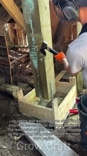 Art of Log Cabin Restoration