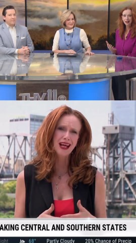 Tracy Beene appears on The Weather Channel