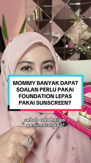 Perlukah Pakai Foundation Selepas Sunscreen?