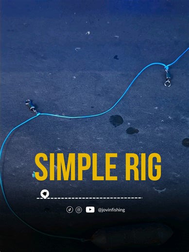 Simple Yet Deadly Fishing Rig Setup