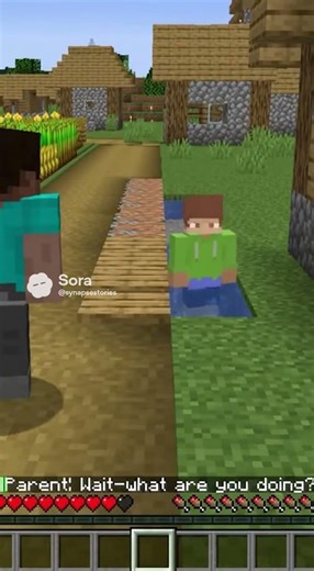 When your kid says “watch this” in Minecraft… and it goes exactly how you expect 😬