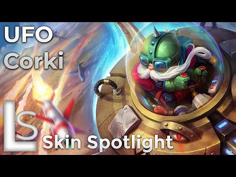 UFO Corki - Skin Spotlight - Invaders Collection - League of Legends