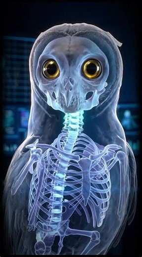 Why Do Owls Stay Awake at Night? 🦉 Amazing Animal X-Ray Secret!